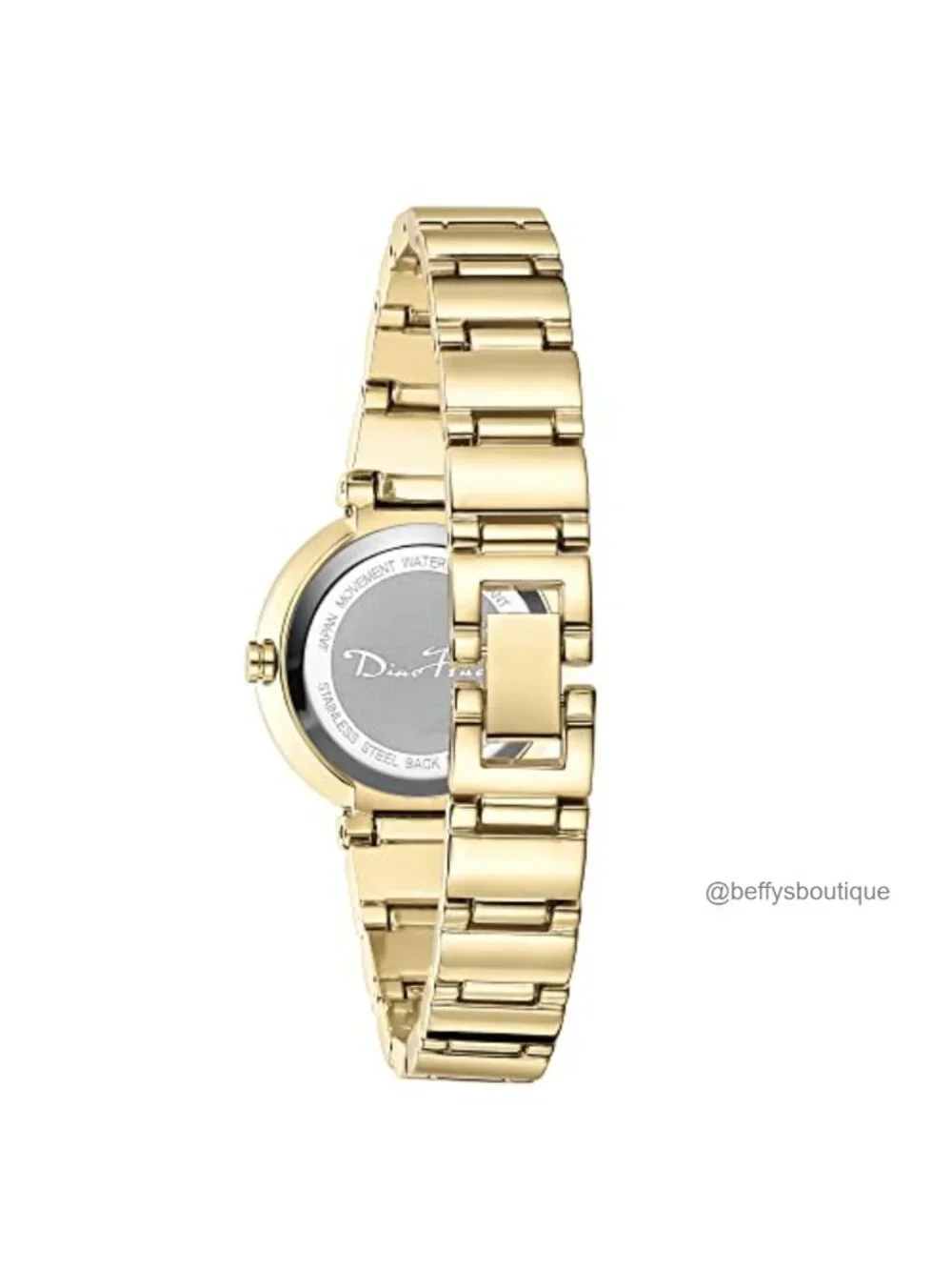Luxury Ladies Quartz Watch Stainless Steel Bracelet Water Resistant